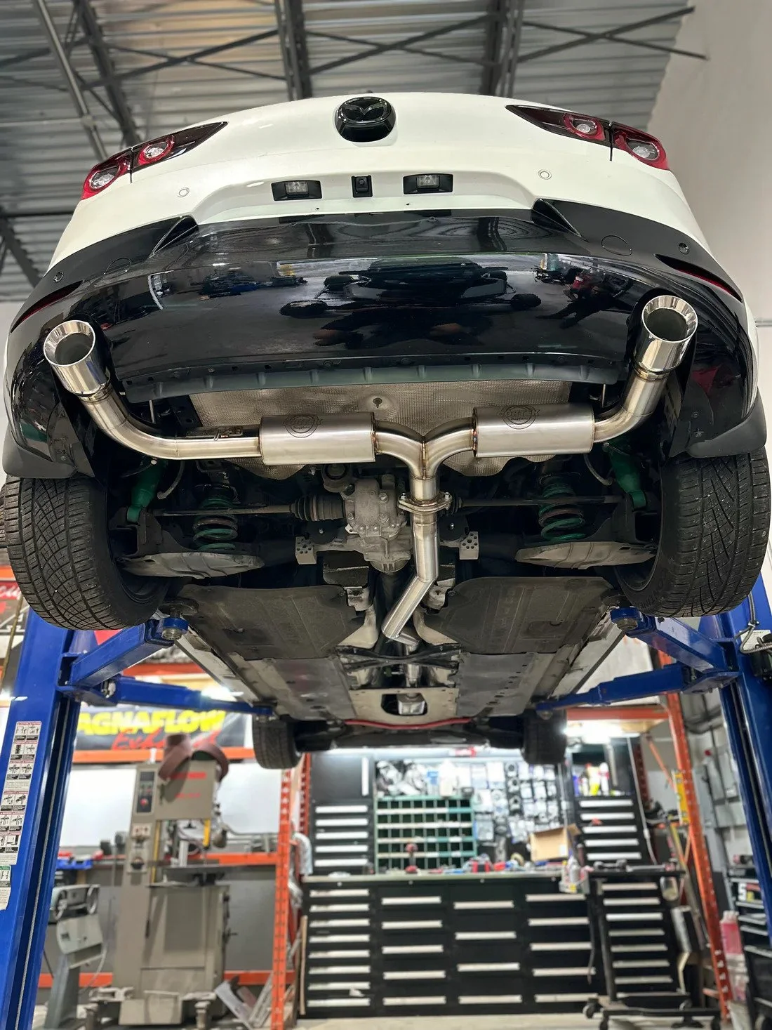 2019+ Axle/Catback Exhaust - Hatchback - LP Custom Fab — DRTuned
